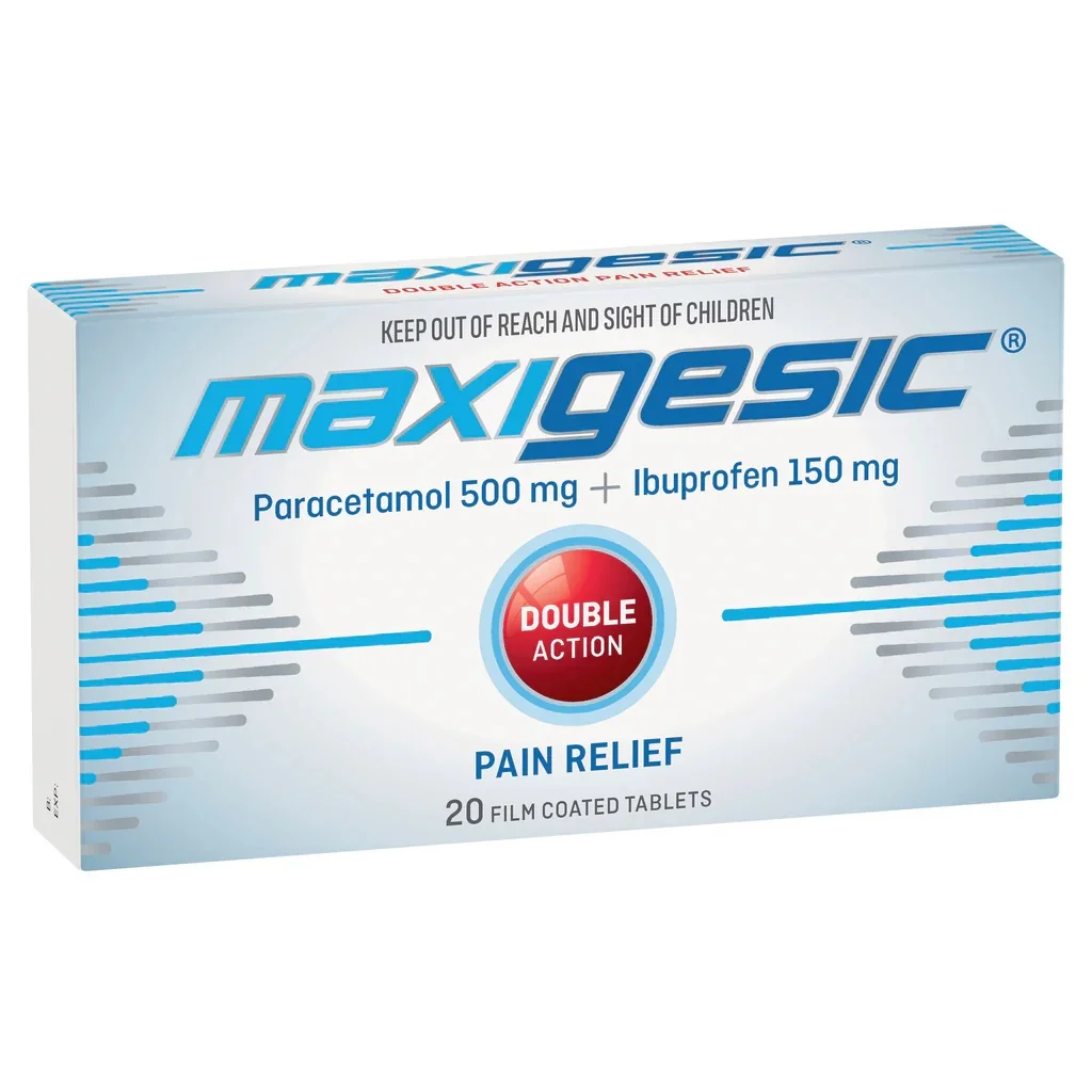 Maxigesic  扑热息痛布洛芬双效止痛片 20片