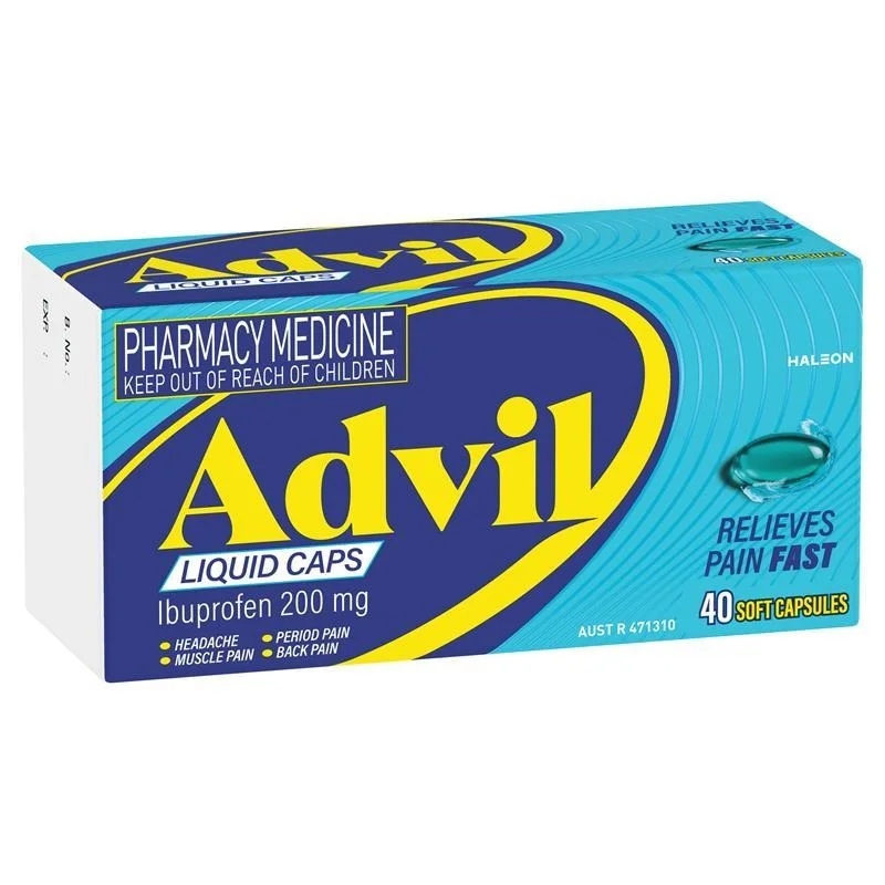 Advil 布洛芬止痛退热液体胶囊 40粒