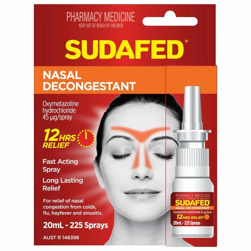 Sudafed 鼻塞喷雾 20毫升