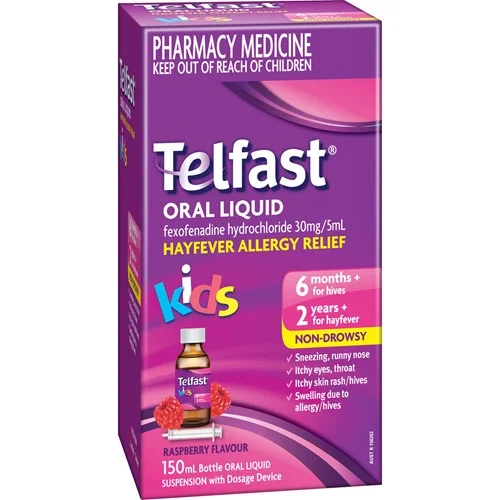 Telfast 盐酸非索非那定儿童口服液 150毫升