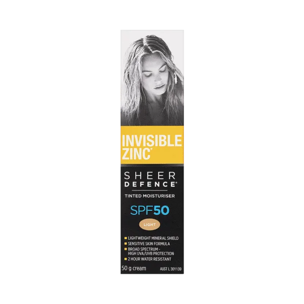 Invisible Zinc 隐形锌轻薄修护隔离霜 SPF50+ (浅肤色）50g