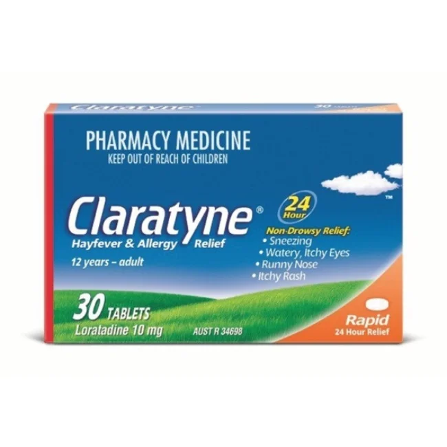 Claratyne 氯雷他定抗过敏片（10mg×30片）