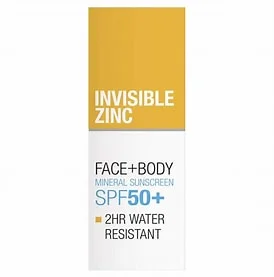 Invisible Zinc 面部身体两用矿物防晒霜 SPF50 150g