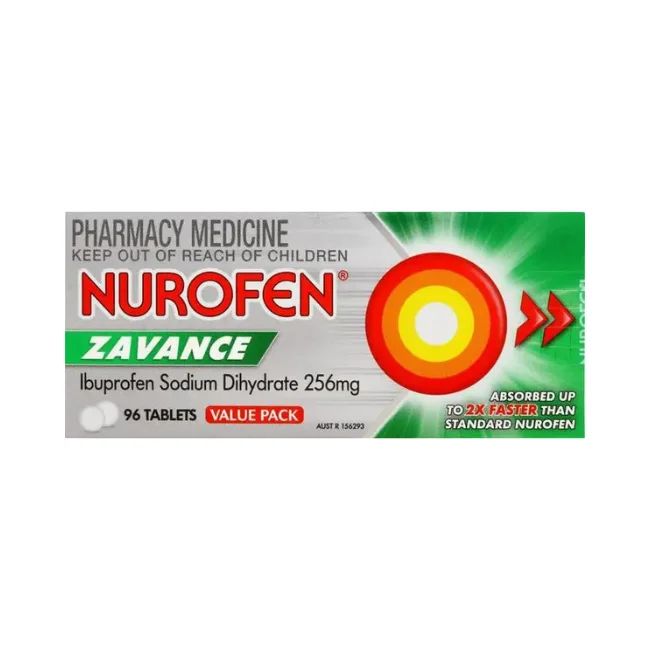 Nurofen Zavance 加强吸收速效止痛片（96片装）