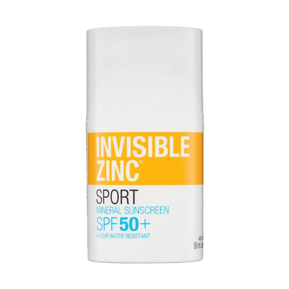 Invisible Zinc 4小时运动型矿物防晒霜 SPF50+ 50ml