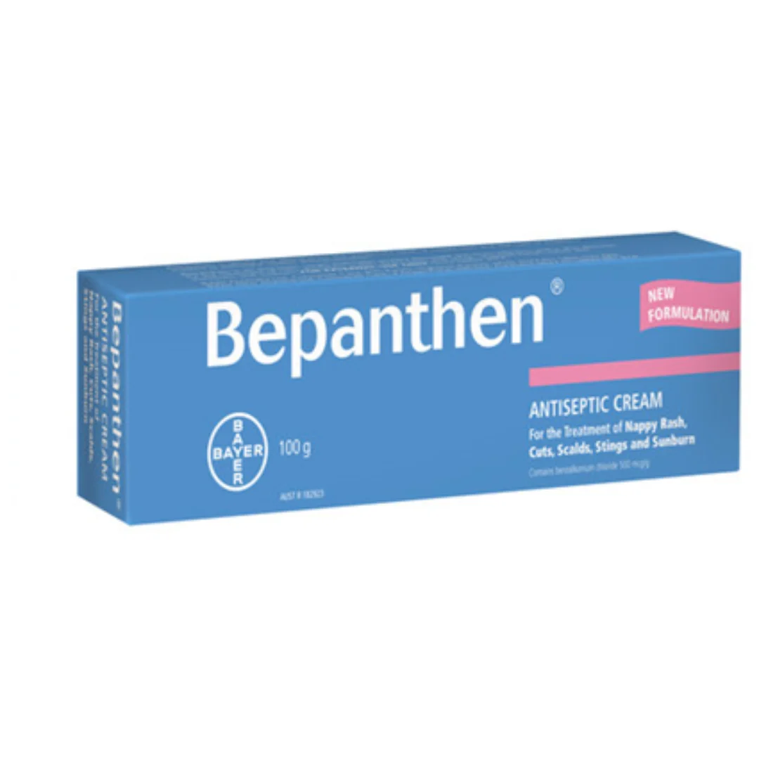 Bepanthen 皮肤擦伤叮咬抗菌修复膏 100g