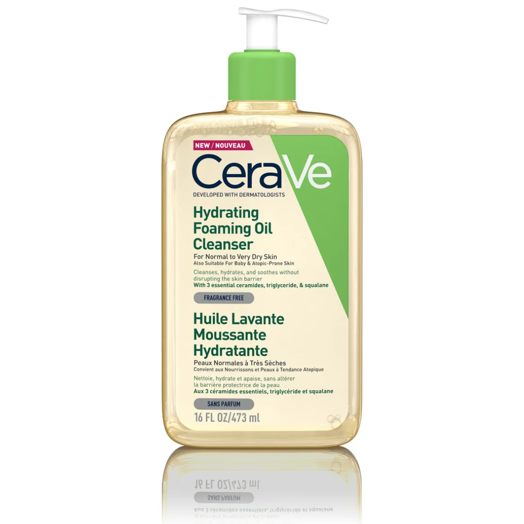 CeraVe 保湿泡沫洁面油（473ml）