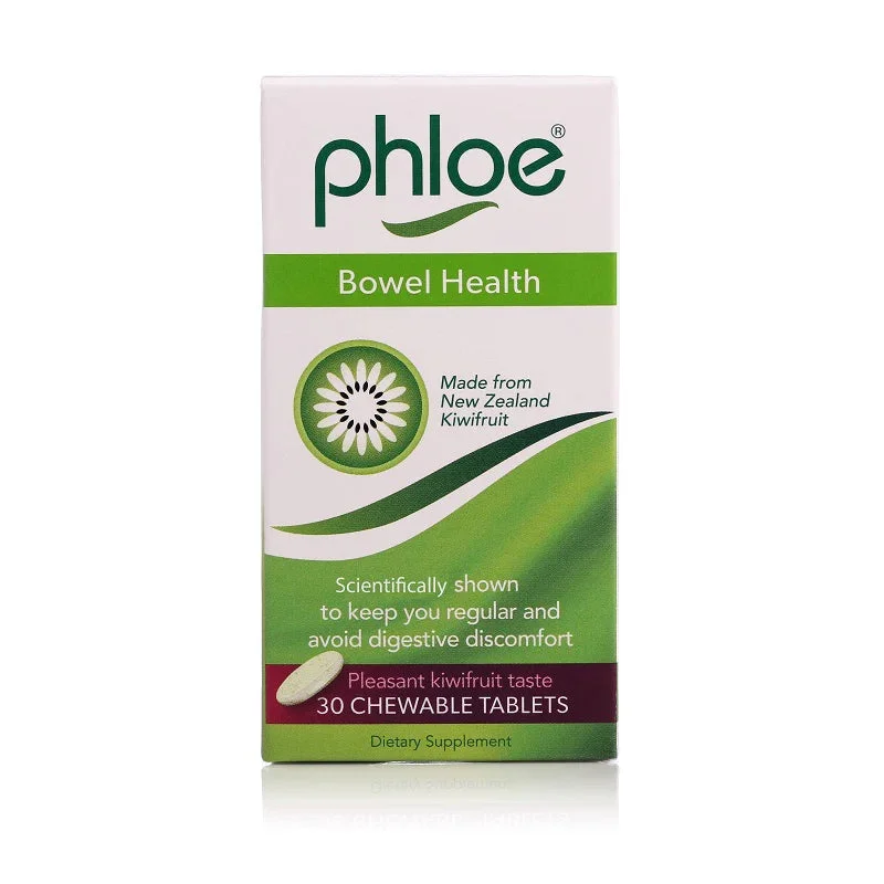 PHLOE 新西兰绿奇异果消化健康咀嚼片（30片装）