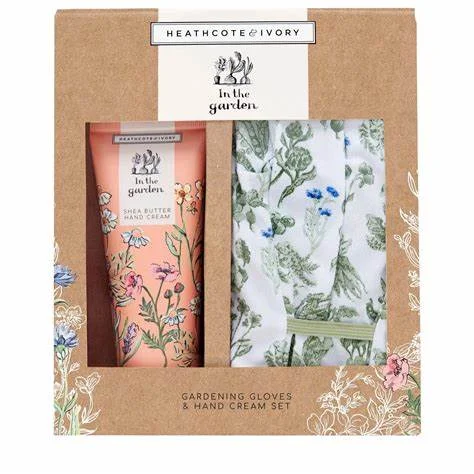 Heathcote & Ivory 园艺手套与护手霜套装 100ml