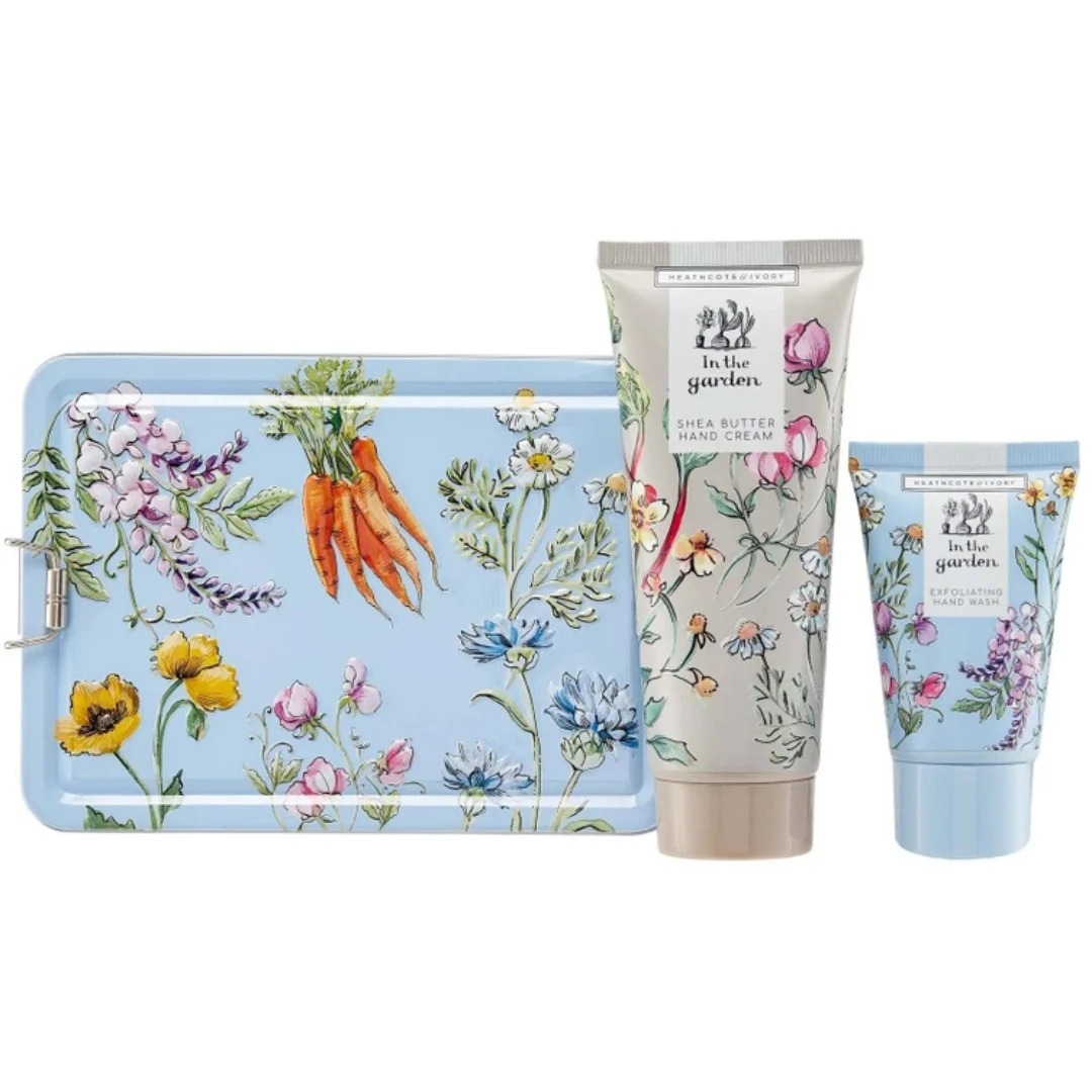 Heathcote & Ivory 花园手部护理礼盒(铁盒装)2件套