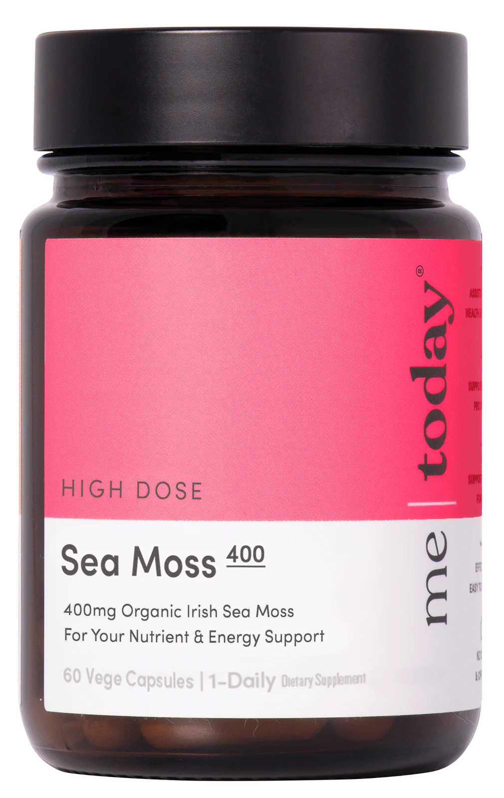 Me Today 高剂量海苔 moss 400 60粒（素食胶囊）
