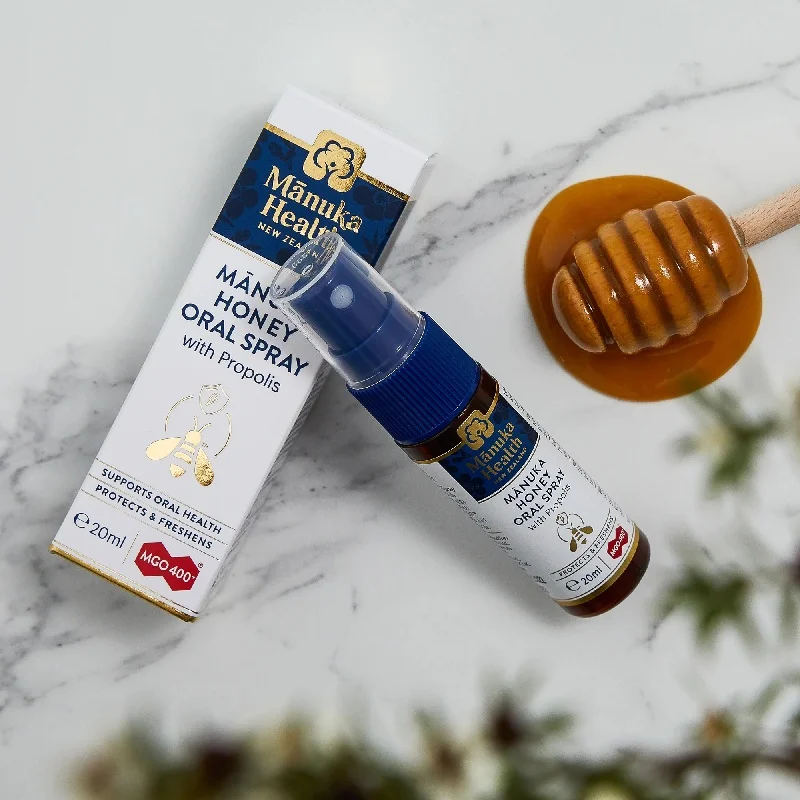 Manuka Health 麦卢卡蜂蜜蜂胶口腔喷雾 20ml