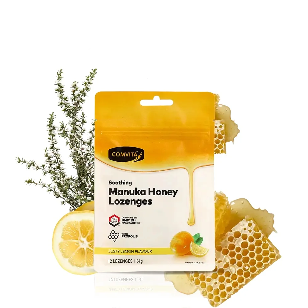 Comvita 康维他舒缓麦卢卡蜂蜜润喉糖 500g - 清新柠檬味