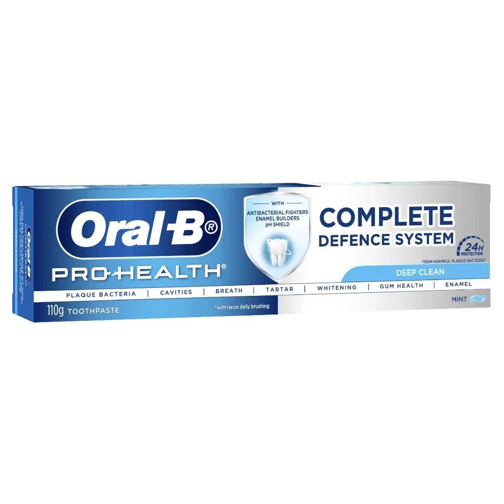 Oral-B 欧乐B 专业健康全效防御深洁牙膏(薄荷味)110g
