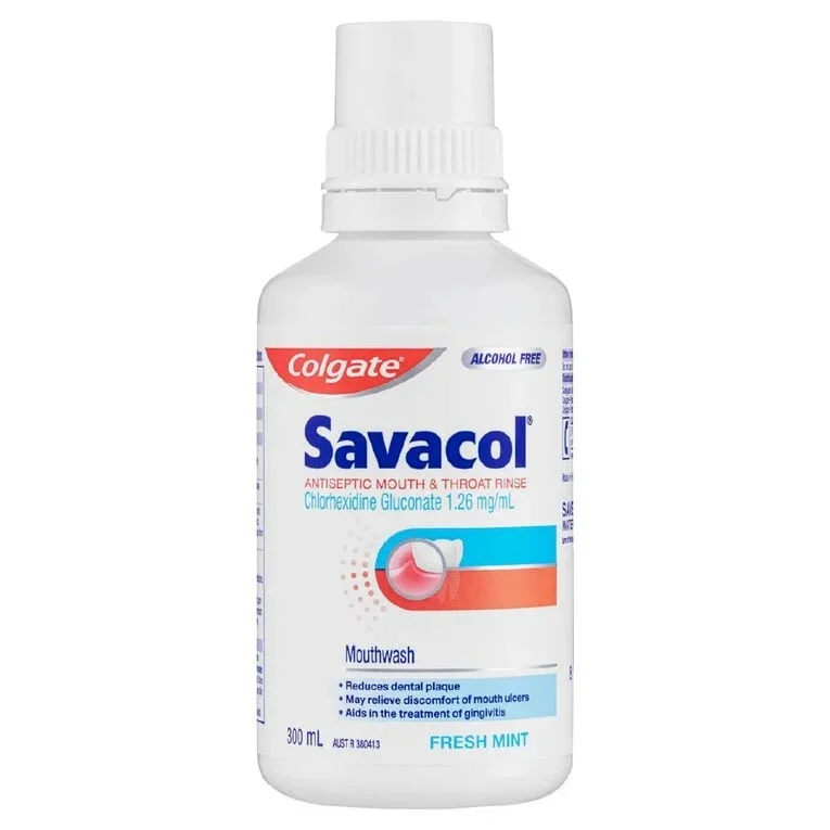 Colgate 高露洁 Savacol 抗菌漱口水 300ml - 清新薄荷