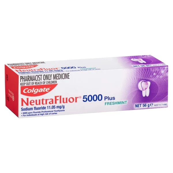 Colgate 高露洁 NeutraFluor 5000 Plus 含氟防蛀牙龋齿牙膏 56g - 清新薄荷