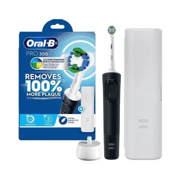 Oral-B 欧乐B PRO 300 电动牙刷 - 黑色