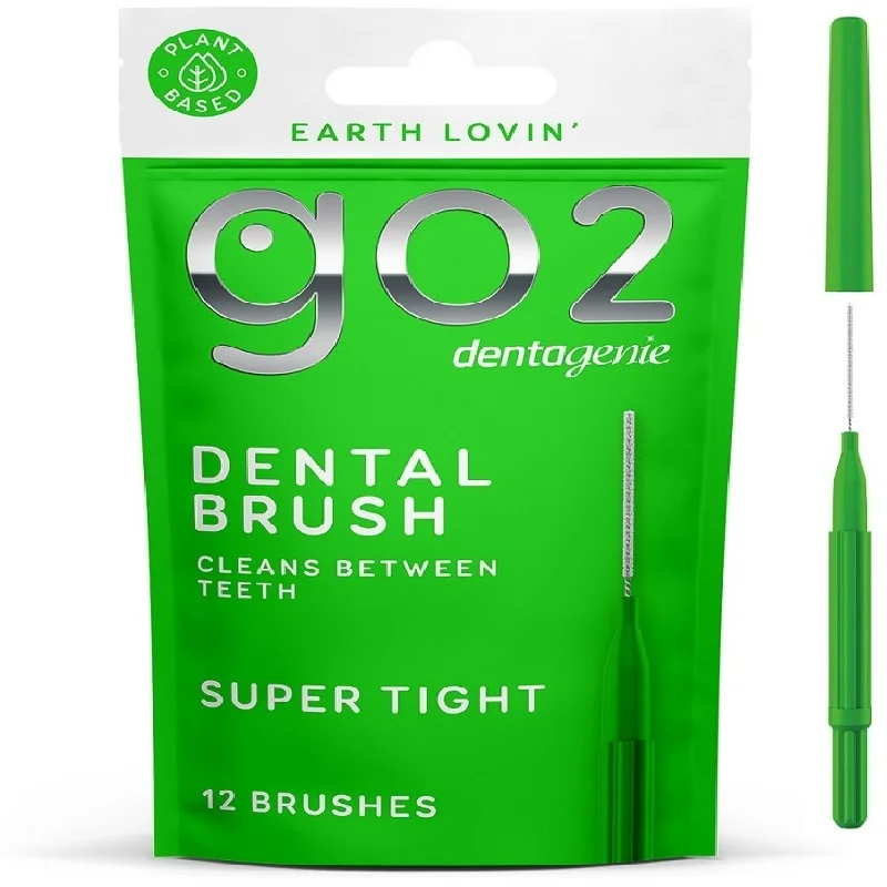 Go2 Dentagenie 牙缝刷 - 超细型 12支装