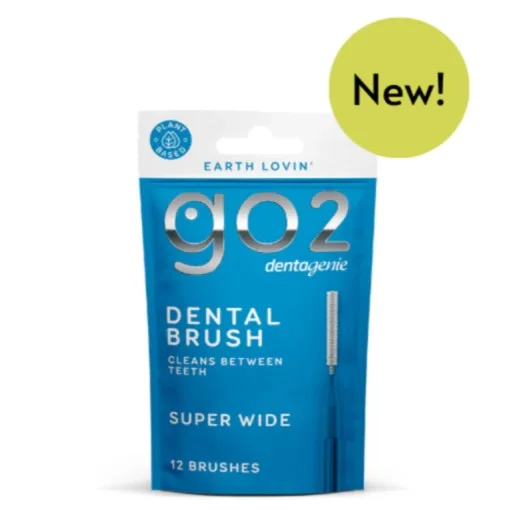 GO2 Dentagenie 牙缝刷 - 超宽型蓝色装 12支