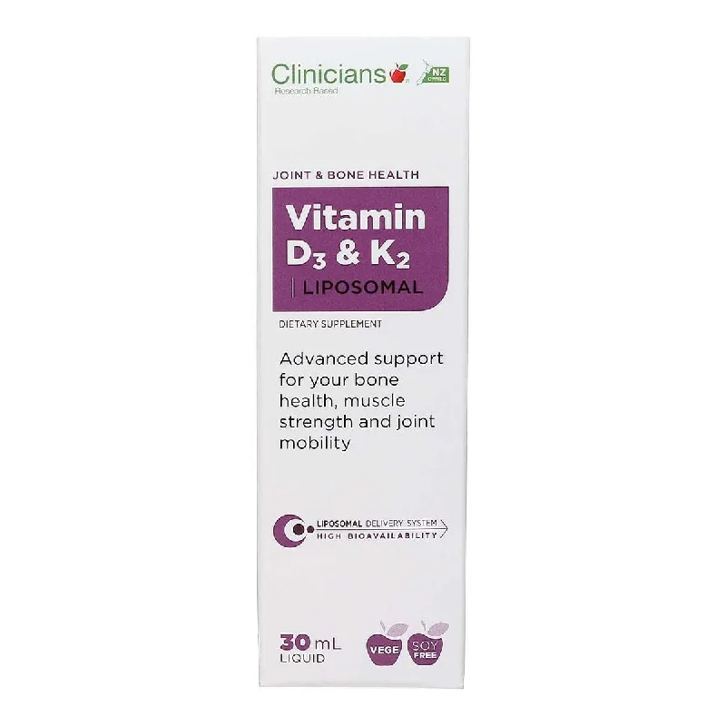 Clinicians 维生素D3+K2脂质体滴剂 30ml