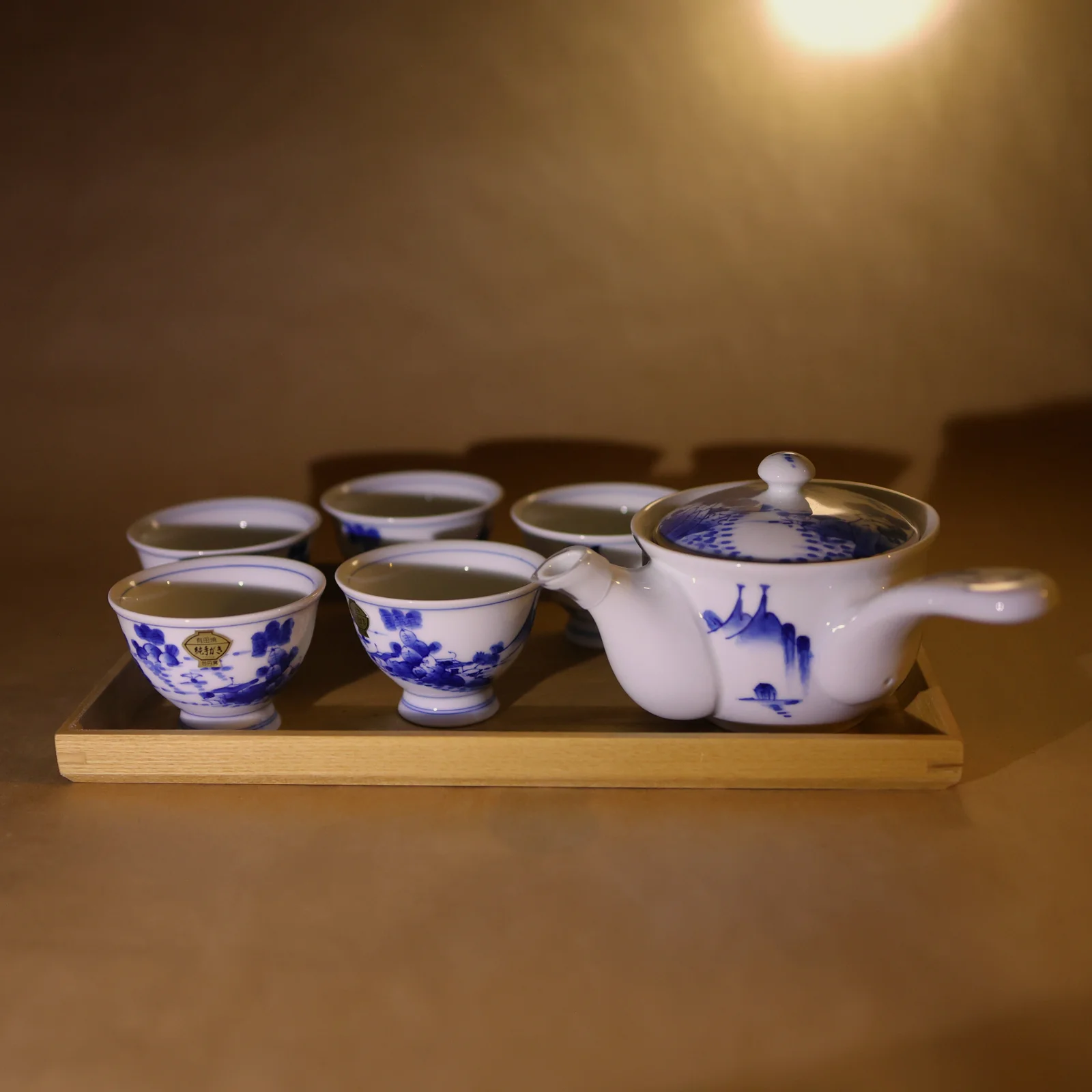 日本有田烧手绘茶具套装 (赠送免费托盘）