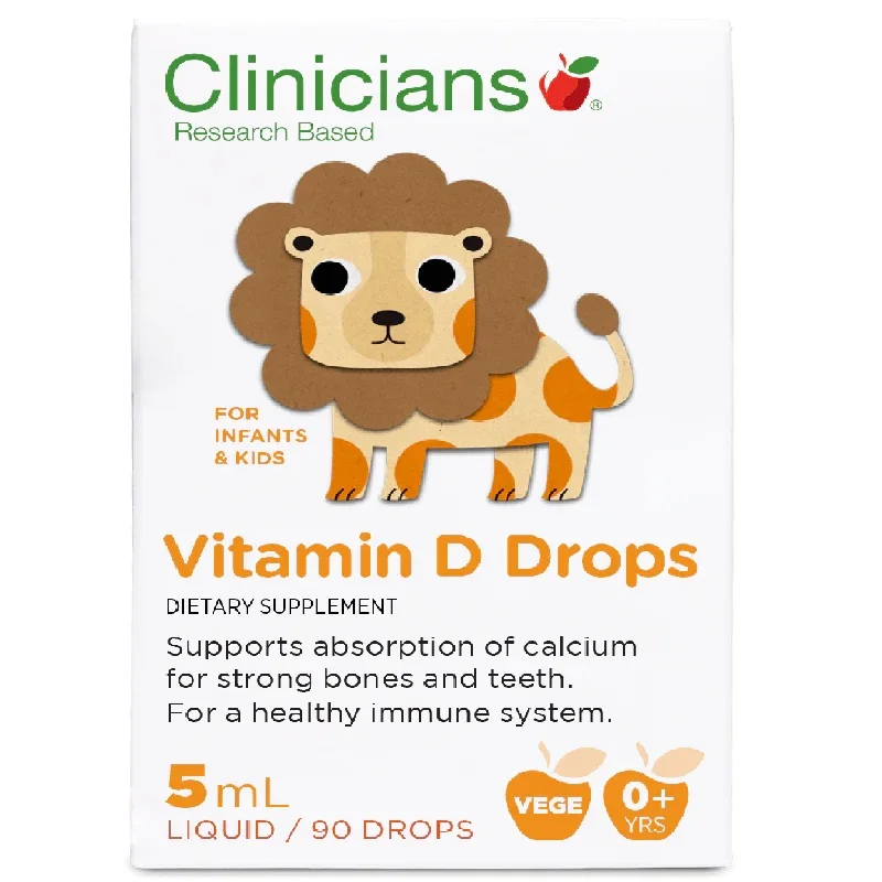 Clinicians 婴幼儿维生素D3滴剂 5ml