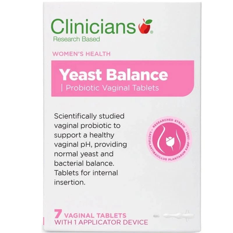 Clinicians 酵母平衡阴道益生菌片 7片（含给药器）