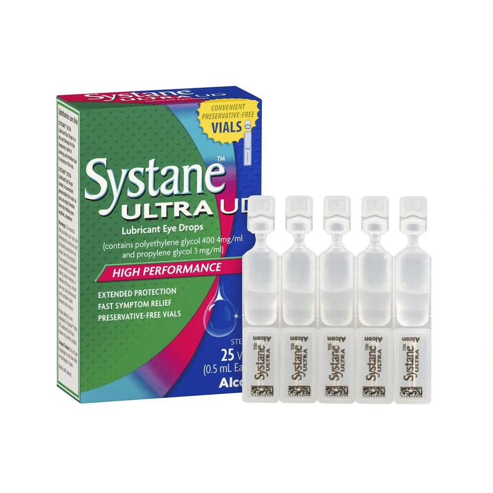 Systane Ultra 无防腐剂加强型单支装润眼液（25×0.5ml）