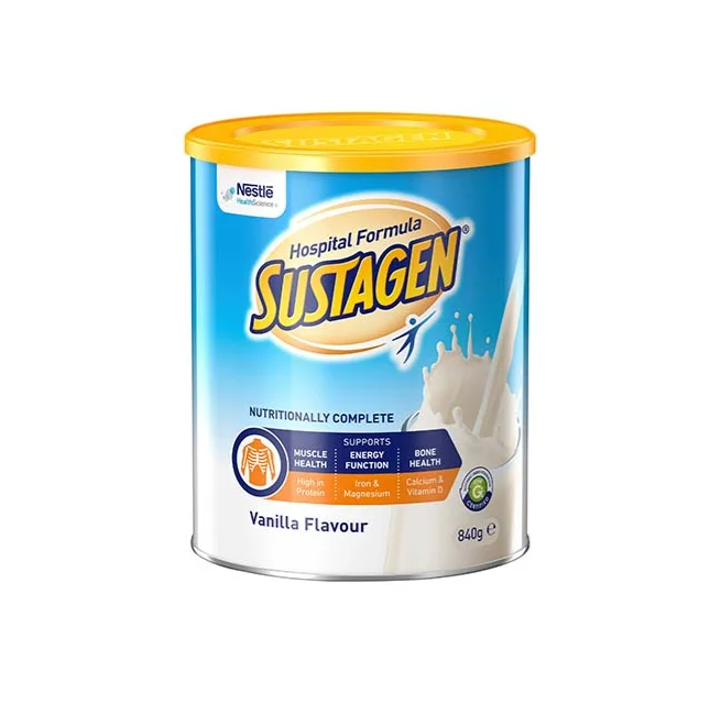 Sustagen Hospital Formula 雀巢成人营养粉(医院专用配方) 香草味 840g【2028/07】