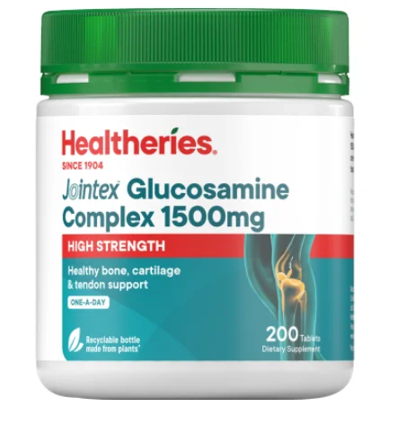 Healtheries Jointex Glucosamine Complex 贺寿利维骨力1500mg 200片【保质期2028/10】