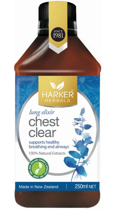 Harker Herbals Chest Clear 250ml 止咳【保质期2029/08】