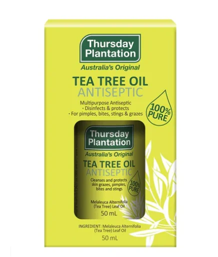 Thursday Plantation 星期四农庄 祛痘 茶树精油 抗真菌 灰指甲50ml【保质期2028/07】
