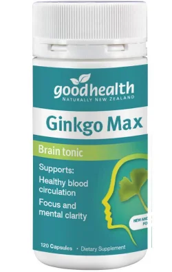 Good Health Ginkgo 8,000mg 120s 好健康银杏胶囊 【保质期2029/02】