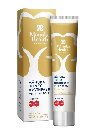 Manuka Health Propolis Toothpaste with propolis 75g 蜜纽康蜂胶牙膏