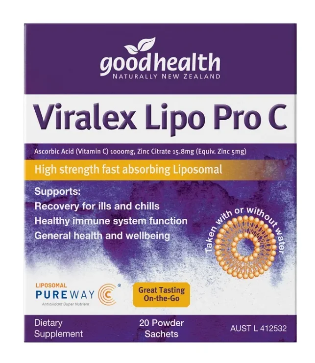 Good Health 好健康 Viralex Lipo Pro C【保质期2026/09】