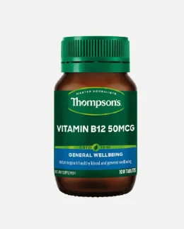 Thompson's汤普森 超级维生素B12 100片 【保质期2028/01】
