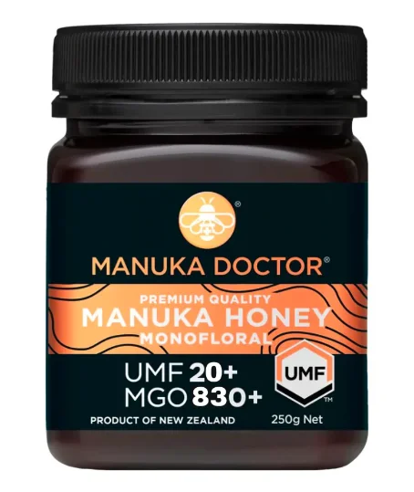 【单瓶包邮包税】Manuka Doctor UMF20+250g 麦卢卡医生UMF20+ 蜂蜜 250g【保质期2029/05】