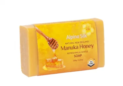 Alpine Silk Manuka Honey Soap 120g 麦卢卡蜂蜜mgo261+ 香皂 120g ASM210