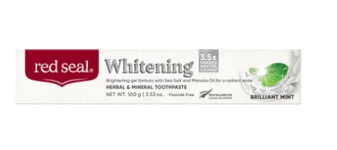 Red Seal whitening toothpaste 红印牙膏【美白】100g【保质期2028/04】