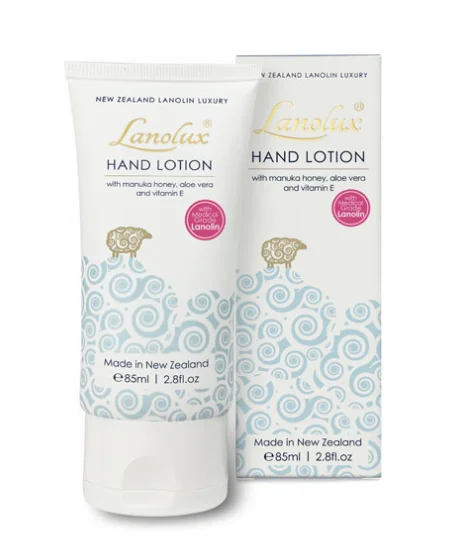 Natures Beauty Lanolux Hand lotion 85ml (LX06) 自然美绵羊油手霜 85ml【保质期2028/12】