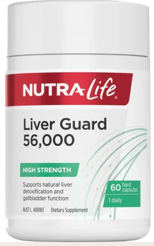 Nutra life 纽乐 护肝宝 60粒胶囊 高含量 日服型  【保质期2030/07】