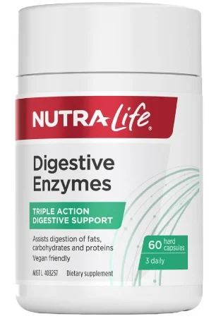 Nutralife 纽乐 植物消化酶酵素 60粒胶囊 减肥精选  【保质期2028/06】