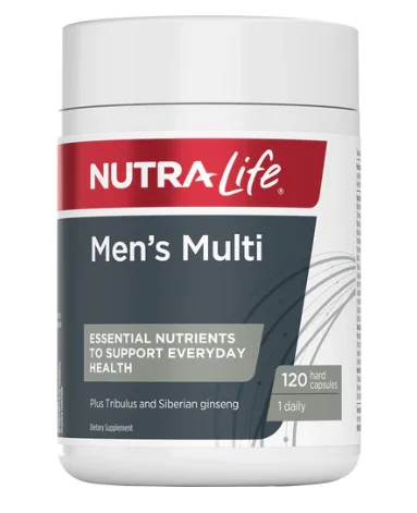 Nutra Life mens multi 120c 纽乐男性复合维生素 120粒【保质期2027/11】