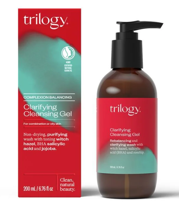 清仓 Trilogy Clarifying Cleansing Gel 200ml 趣乐活玫瑰果净透平衡保湿洁面凝胶 200ml TRFC119【保质期2026/11】