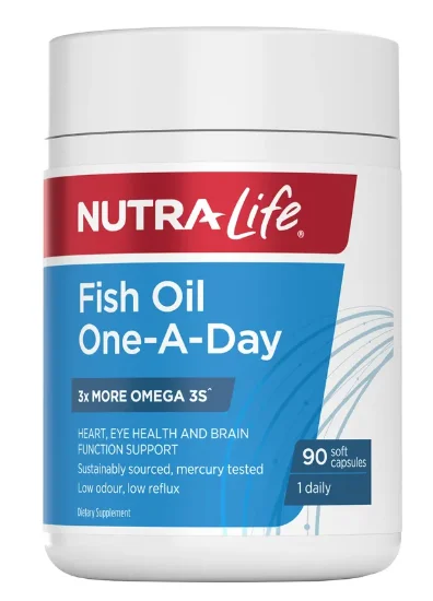Nutralife 纽乐 三倍浓缩深海鱼油 90粒 每日一粒 【保质期2028/08】