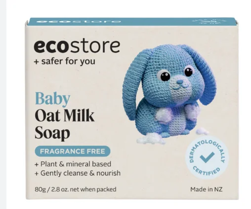 ecostore Baby Soap 80g Eco Store 纯天然婴儿燕麦奶皂80g