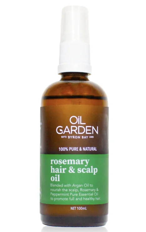 Oil Garden Hair &amp; Scalp Oil Rosemary 100ml 迷迭香头发&amp;头皮按摩油 100ml【保质期2027/10】