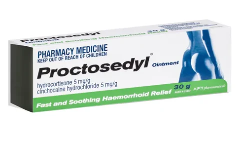 Proctosedyl Ointment 30g 痔疮膏 30g【保质期2027/01】