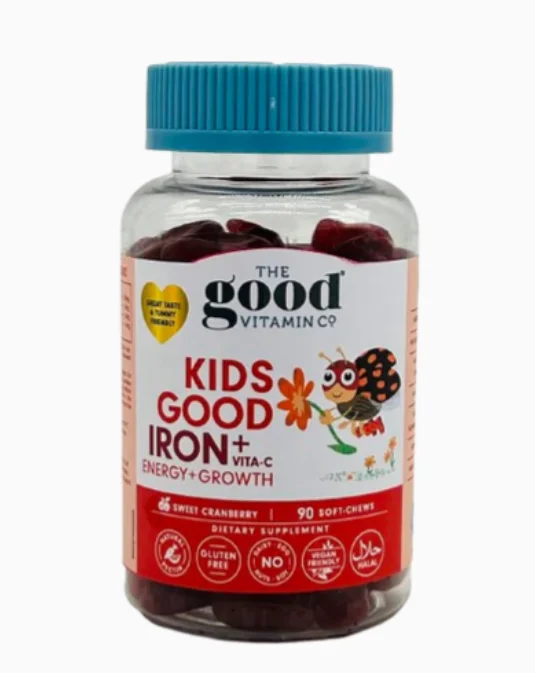 The Good Vitamin Co Kids Good IRON 儿童补铁软糖 90粒【保质期2027/10】