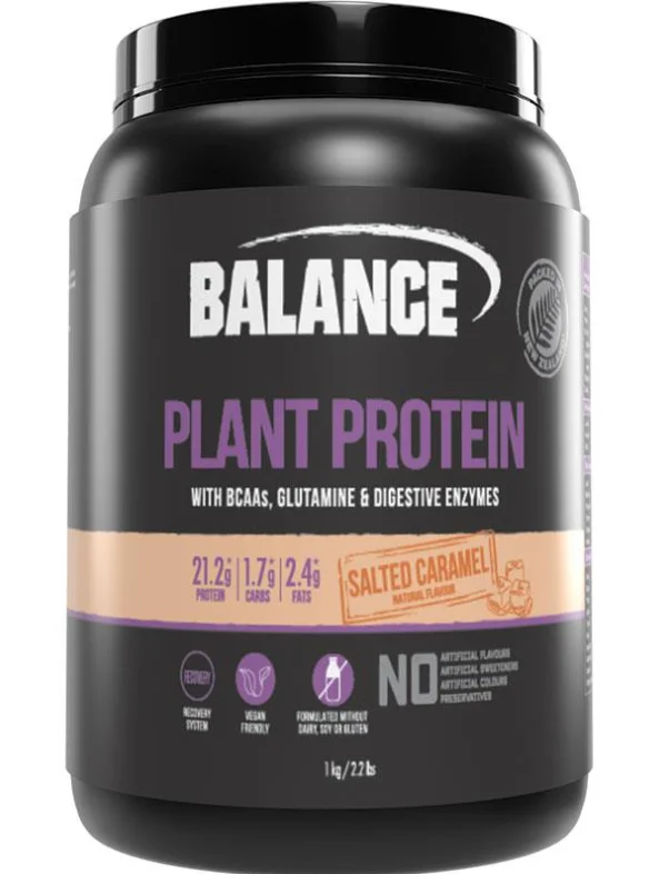 Balance Plant Protein Salted CRML 1kg 有机植物蛋白质粉焦糖味【保质期2026/09】